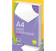A4 White Copier Paper 150 Sheets Shrink Wrapped