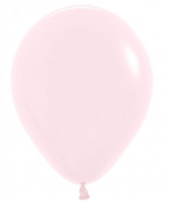 Sempertex Pastel Matt Pink 5" Latex Balloons Pack Of 1000