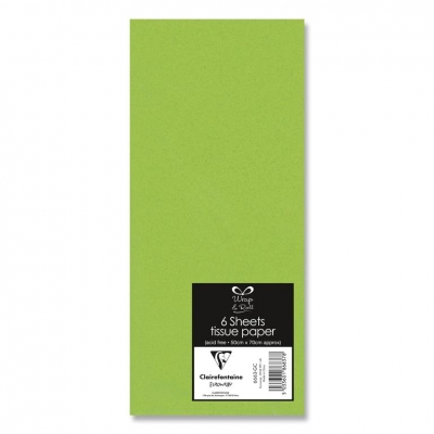 Tissue Paper Green 6 Sheets