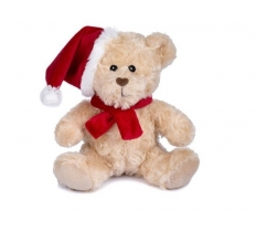 Curly Bear With Scarf 15cm