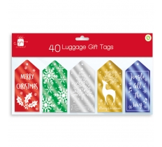 Luggage Tags Contemporary 40 Pack