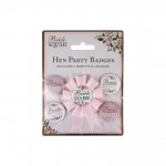 Bride Party Badges 5 Pack