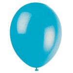 12" Premium Latex Balloons 10 Pack Turquoise