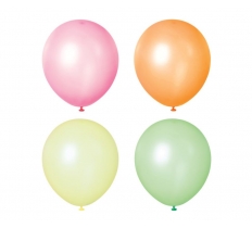 Neon 12" Standard Balloons In Assorted Colours 10 Pack