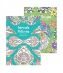 Pattern Or Floral Design Anti-Stress Colouring Book