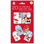 Christmas Co-ord Santa & Friends Pack Of 20
