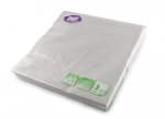 Silver Napkin 40cm 20pc 3ply