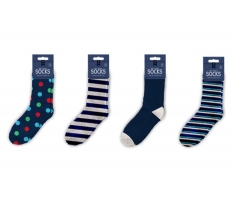 Supersoft Printed Socks With Grippers