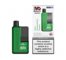 IVG Smart 5500 Kiwi Passion Fruit Guava Disposable Vape Kit