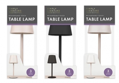 Rechargeable Touch Table Lamp