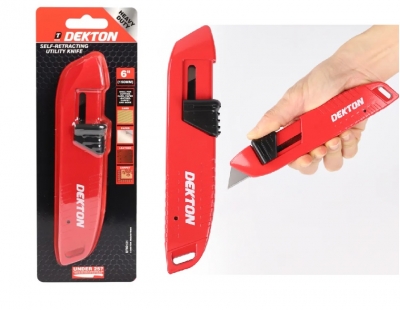 Dekton Self Retracting Knife