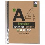 Eco A4 Punch Pockets 10 Pack