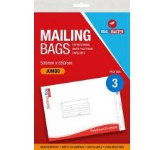 Mail Master Jumbo Mail Bag 3 Pack