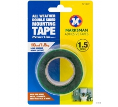 All Weather Double Sided Mounting Tape 25mm