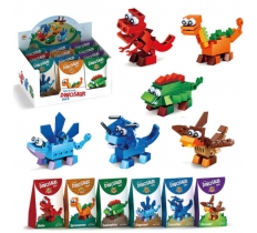 Cute Dinosaur Brick Kit 12 x 8 x 4cm