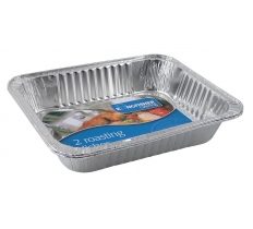 Large Foil Roasting Trays 2 Pack