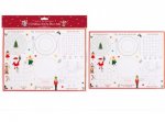 Christmas 6 Pack Santa & The Nutcracker Activity Placemats