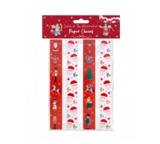 Christmas Santa &the Nutcracker Paper Chains