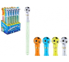 Football Bubble Wand 14" 4 Assorted