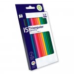 Stationery 12 Triangle Colouring Pencils