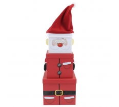 Plush Gift Box Set 3 Piece - Santa Xl