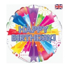 Oaktree 18" Bright Star Birthday Holographic