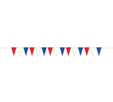 Union Jack Colours 40 Flags 10M Bunting