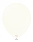 Kalisan 5" Retro White Latex Balloon 100 Pack