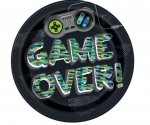 9" Gamer Birthday Plate 8Pcs