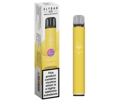 Elf Bar 600 Prefilled Pod Kit Banana Ice X 10 Pack