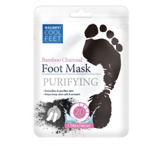 Escenti Cool Feet Bamboo Charcoal Foot Mask