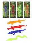 Stretchy Sticky Reptiles (19-20cm) 3 Assorted Colours