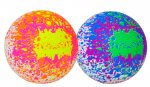 Deflated Splat Paint Effect Ball 9"
