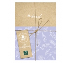 Bee Kind 2pack Notbooks