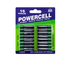 Powercell AAA Battery 16 Pack