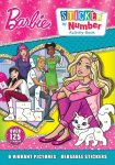 Barbie Sticker by Number Activity Book