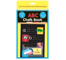 ABC CHALK BOOK INCLUDES CHALK