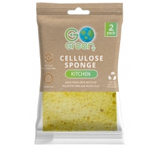 Eco Cellulose Sponge For The Kitchen 2Pk