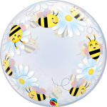Qualatex 24" Sweet Bees & Daisies Deco Bubble