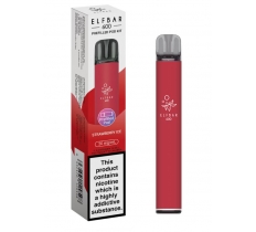 Elf Bar 600 Prefilled Pod Kit Strawberry Ice X 10 Pack