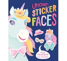 Unicorn Sticker Faces