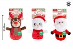 Christmas Squeaky Plush Festive Dog Toy