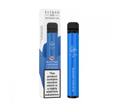 Elf Bar 600 Vape Blue Razz Lemonade