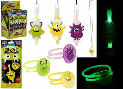 Monster Glow Bracelet & Pendant