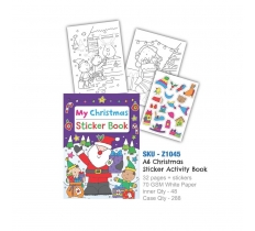 A6 Christmas Mini Sticker Activity Book (VAT ZERO)