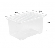 Wham Crystal 60L Box And Lid