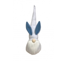 15" Easter Gonk White Hat Blue Ears