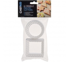 Chef Aid Pastry Cutters 6 Pack