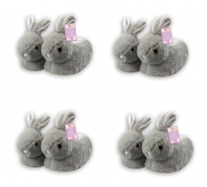 Easter Fluffy Bunny Slippers
