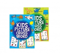 Kids Picture Crossword Puzzle Book